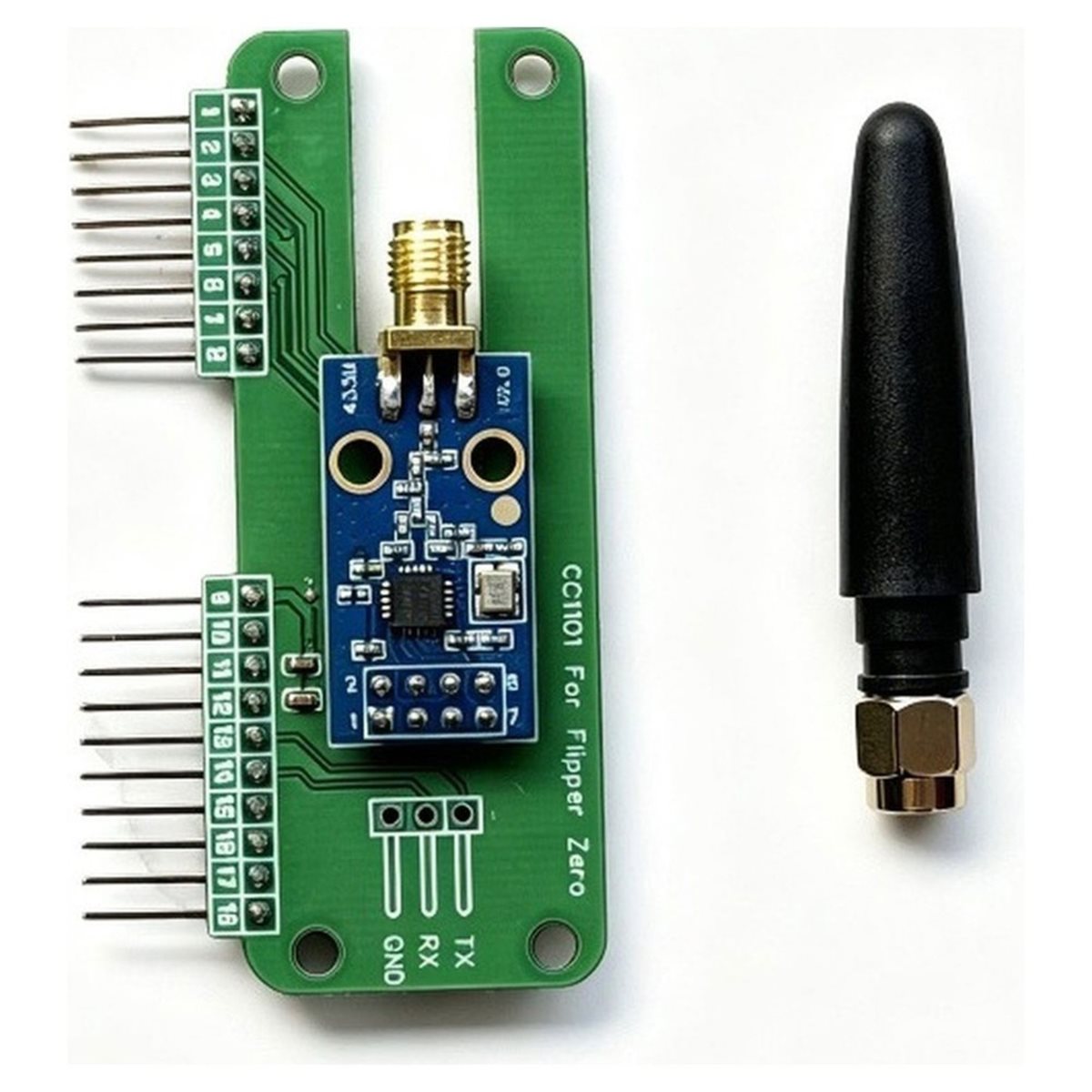 433Mhz Receiver Module - CC1101 externe module, 433 MHz draadloze