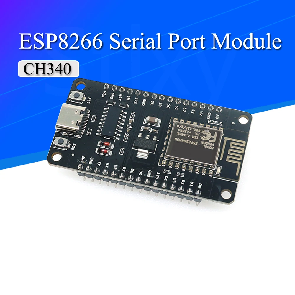 ESP8266 seriële poort wifi-mod - Esp8266 Nodemcu Board recensie en prijs