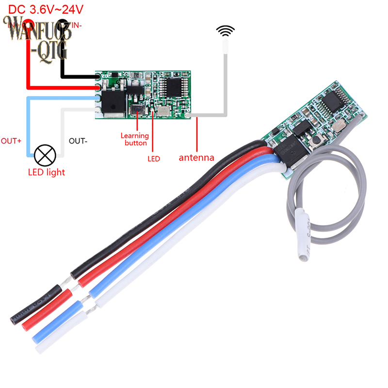 Hete Aanbieding 433Mhz 1CH RF  - 433Mhz Receiver Module recensie en prijs