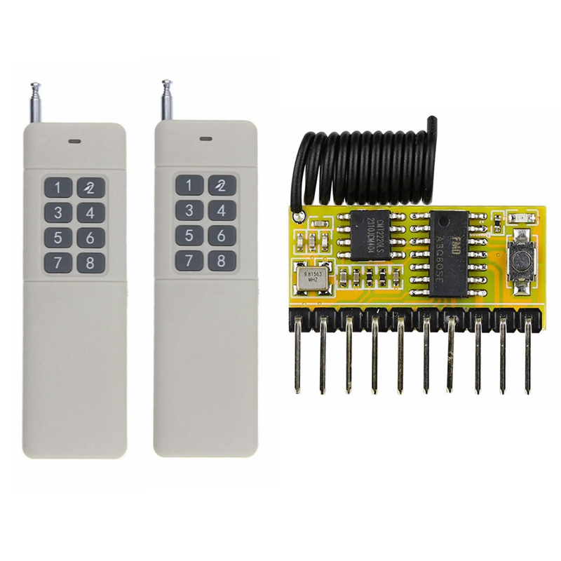 433MHz DC3V ~ 5V 8CH multifunc - 433Mhz Receiver Module recensie en prijs
